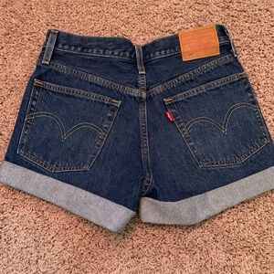 Levi Strauss & Co High Waisted Shorts